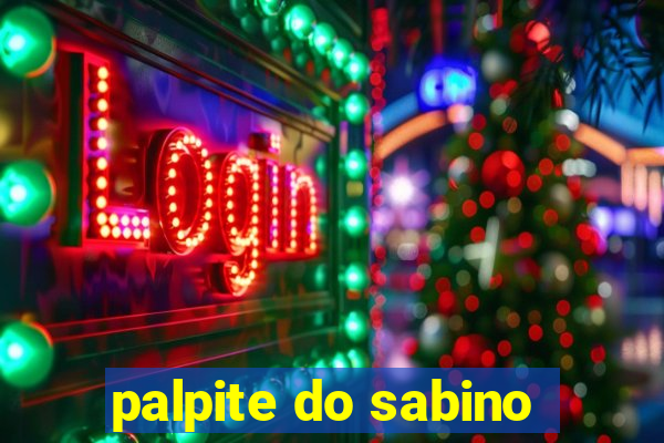 palpite do sabino